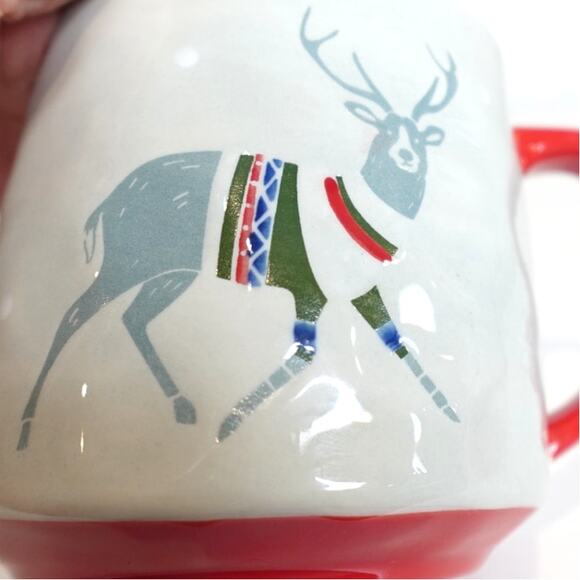 Lang Design Hunters Deer Buck in Sweater COFFEE CUP / MUG - Picture 7 of 7